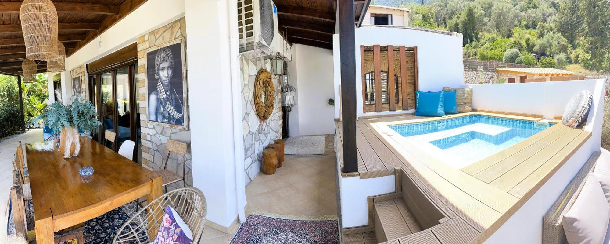 Luxury Villa Athina Nikiana Eksteriør billede